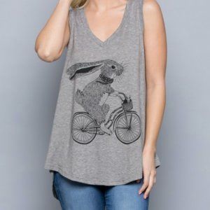 Spring Bunny Tank Top